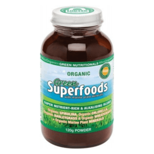 GREEN NUTRITIONALS Organic Green Superfoods Powder - 120g