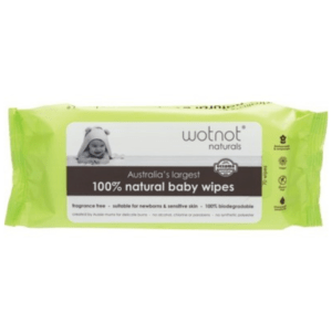 WOTNOT Baby Wipes - Alcohol Free 100% Biodegradable - 70