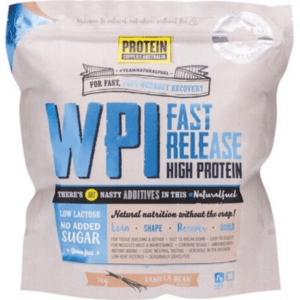 PROTEIN SUPPLIES AUSTRALIA WPI (Whey Protein Isolate) Vanilla Bean - 1kg