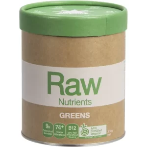 Amazonia Raw Nutrients Greens Mint & Vanilla Flavour 300g